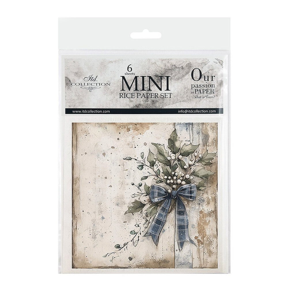 ITD Collection 6x6 Inch Rice Paper Set (RSM 182)