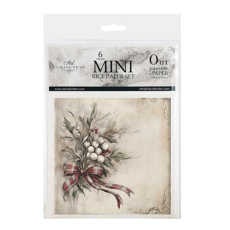 ITD Collection 6x6 Inch Rice Paper Set (RSM 183)