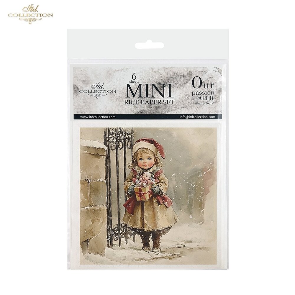 ITD Collection 6x6 Inch Rice Paper Set (RSM 184)