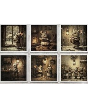 ITD Collection 6x6 Inch Rice Paper Set (RSM 188)