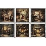 ITD Collection 6x6 Inch Rice Paper Set (RSM 189)