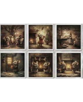 ITD Collection 6x6 Inch Rice Paper Set (RSM 189)