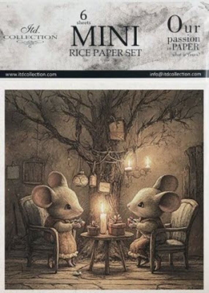 ITD Collection 6x6 Inch Rice Paper Set (RSM 189)