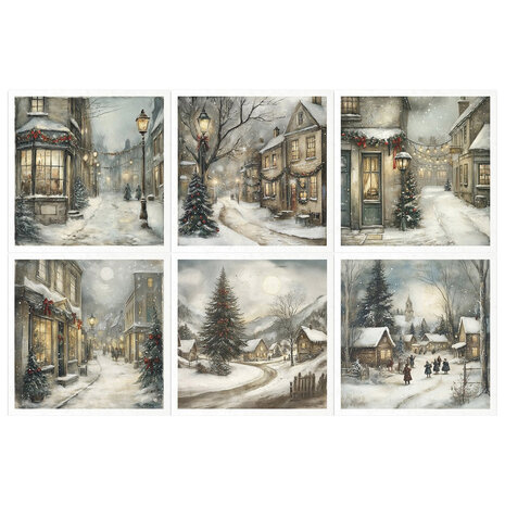 ITD Collection 6x6 Inch Rice Paper Set (RSM 190)