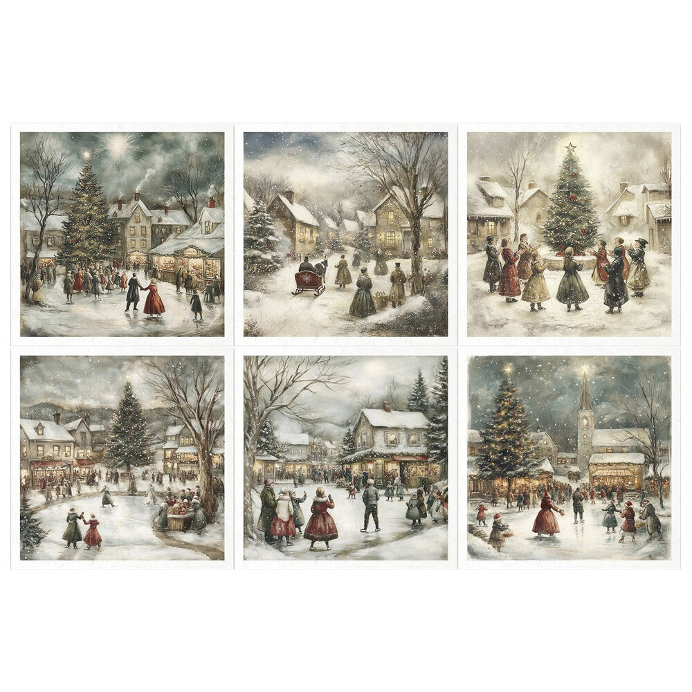 ITD Collection 6x6 Inch Rice Paper Set (RSM 191)