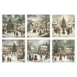 ITD Collection 6x6 Inch Rice Paper Set (RSM 191)