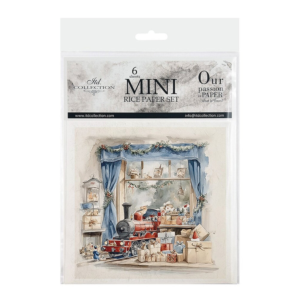 ITD Collection 6x6 Inch Rice Paper Set (RSM 192)