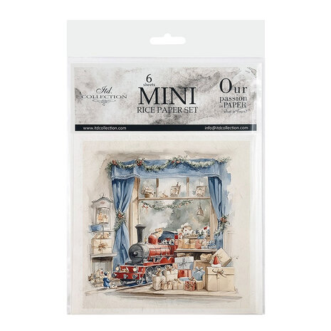 ITD Collection 6x6 Inch Rice Paper Set (RSM 192)