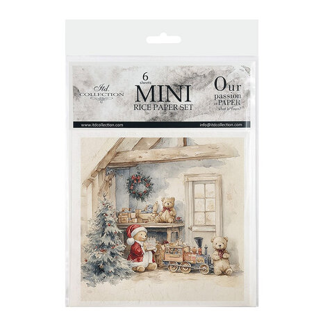 ITD Collection 6x6 Inch Rice Paper Set (RSM 193)