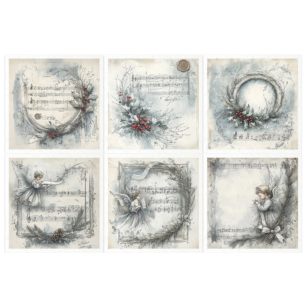 ITD Collection 6x6 Inch Rice Paper Set (RSM 194) ITD Collection 6x6 Inch Rice Paper Set (RSM 194)