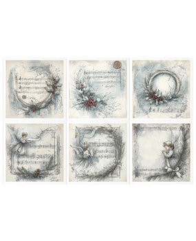 ITD Collection 6x6 Inch Rice Paper Set (RSM 194) ITD Collection 6x6 Inch Rice Paper Set (RSM 194)