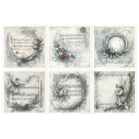 ITD Collection 6x6 Inch Rice Paper Set (RSM 194) ITD Collection 6x6 Inch Rice Paper Set (RSM 194)