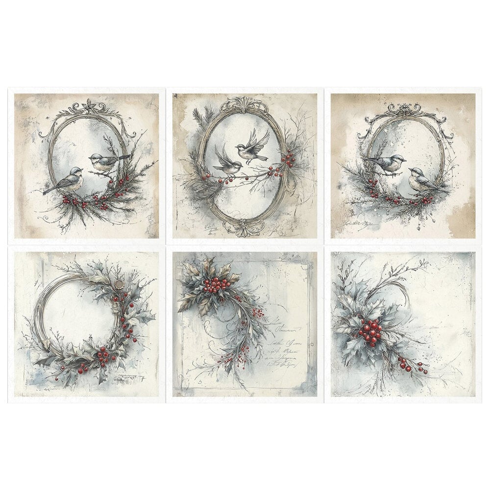 ITD Collection 6x6 Inch Rice Paper Set (RSM 195)