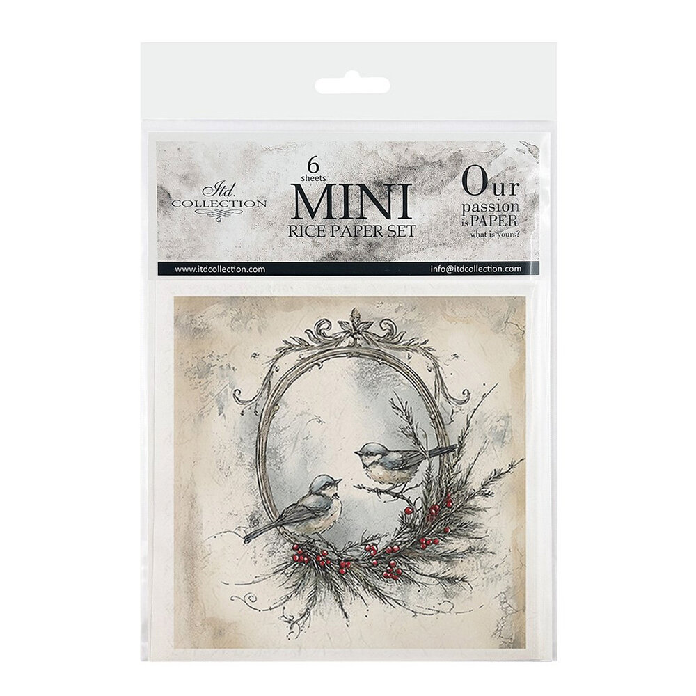 ITD Collection 6x6 Inch Rice Paper Set (RSM 195)