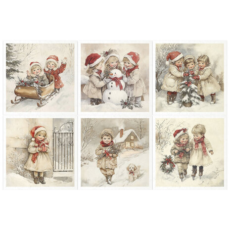 ITD Collection 6x6 Inch Rice Paper Set (RSM 199)