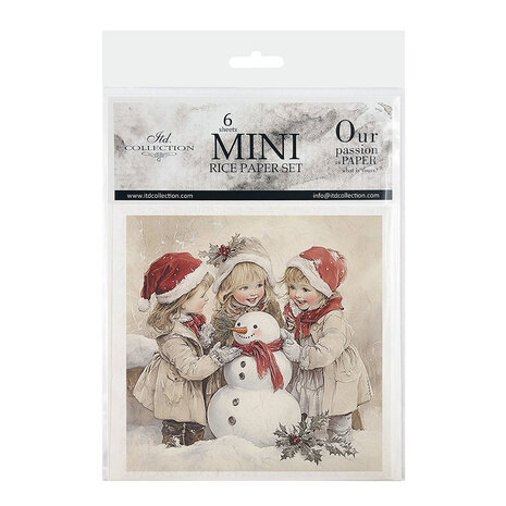 ITD Collection 6x6 Inch Rice Paper Set (RSM 199)