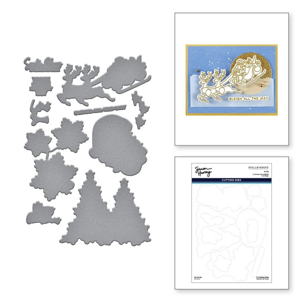 Spellbinders Ho Ho Ho Dies (S7-282) Spellbinders Ho Ho Ho Dies (S7-282)