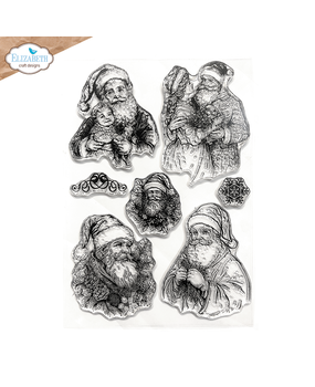 Elizabeth Craft Designs Golden Season A5 Clear Stamps Santa (CS425) Elizabeth Craft Designs Golden Season A5 Clear Stamps Santa (CS425)