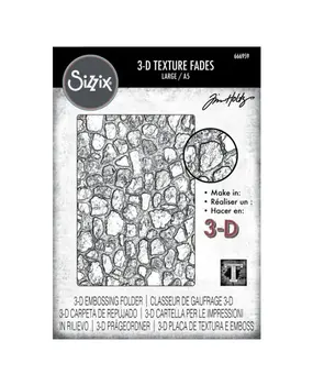 Sizzix 3D Texture Fades A5 Large Cobblestone (666959) Sizzix 3D Texture Fades A5 Large Cobblestone (666959)