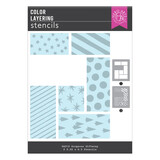 Hero Arts Best Gift Ever Gorgeous Giftwrap Layering Stencils (SA312)