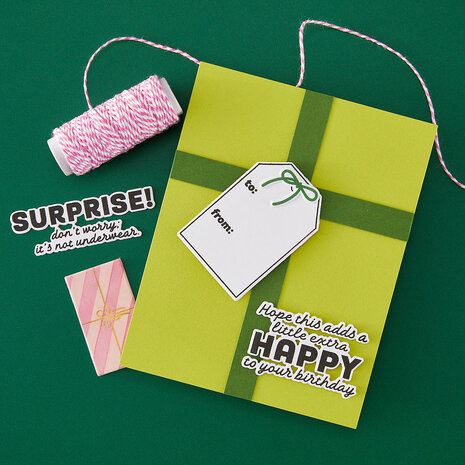 Hero Arts Best Gift Ever Just Because Stamps & Dies (DC329) Hero Arts Best Gift Ever Just Because Stamps & Dies (DC329)