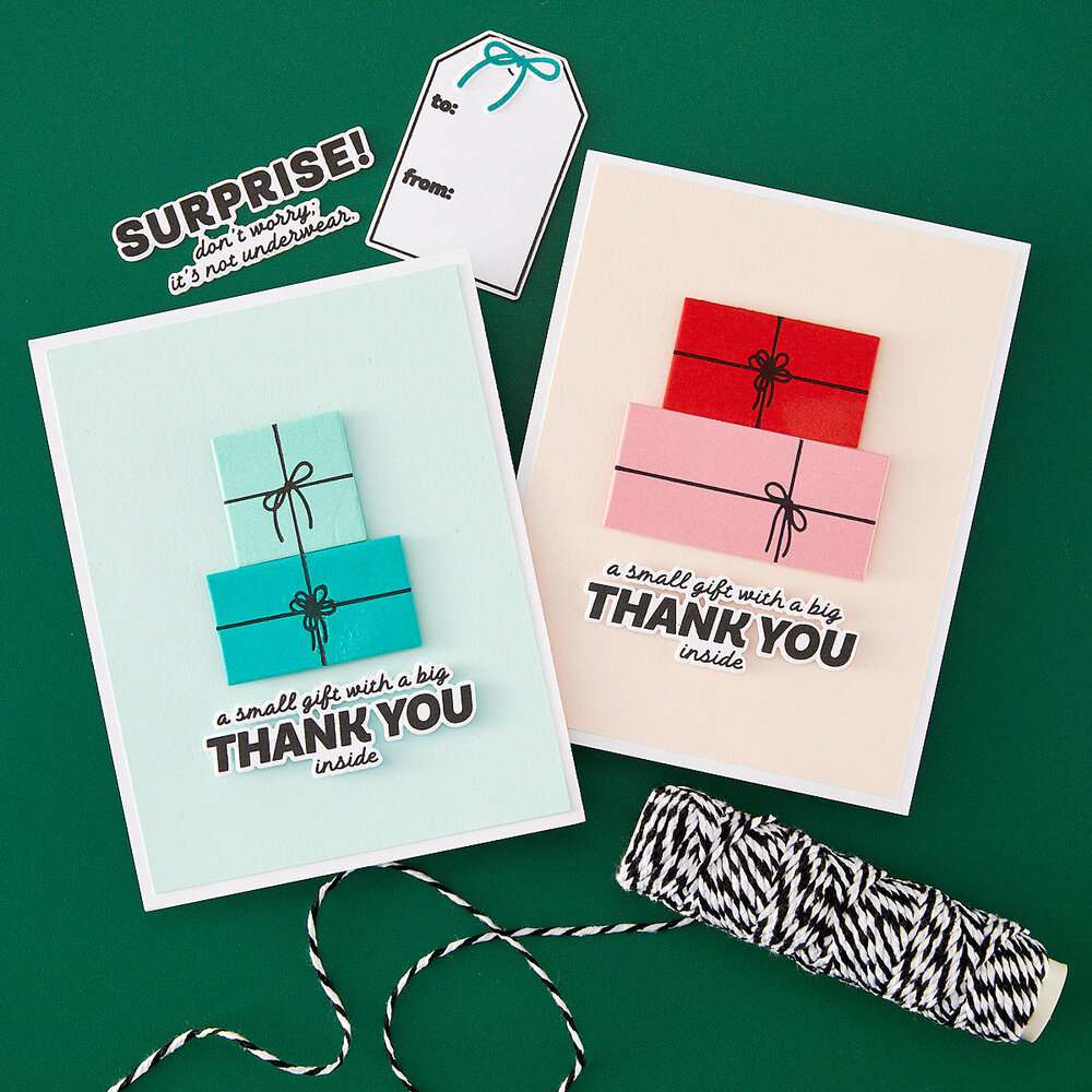 Hero Arts Best Gift Ever Just Because Clear Stamps (CM820) Hero Arts Best Gift Ever Just Because Clear Stamps (CM820)