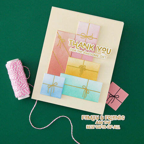 Hero Arts Best Gift Ever Wrap it Up Letterpress + Foil Plates (HP127) Hero Arts Best Gift Ever Wrap it Up Letterpress + Foil Plates (HP127)