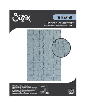 Sizzix Seth Apter Multi-Level Textured Impressions Grid Graph (667020) Sizzix Seth Apter Multi-Level Textured Impressions Grid Graph (667020)