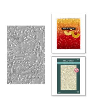 Spellbinders Buon Appetito Al Dente 3D Embossing Folder (E3D-137) Spellbinders Buon Appetito Al Dente 3D Embossing Folder (E3D-137)