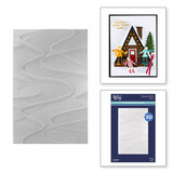 Spellbinders Ski-son's Greetings Streamline 3D Embossing Folder (E3D-160)