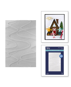 Spellbinders Ski-son's Greetings Streamline 3D Embossing Folder (E3D-160) Spellbinders Ski-son's Greetings Streamline 3D Embossing Folder (E3D-160)