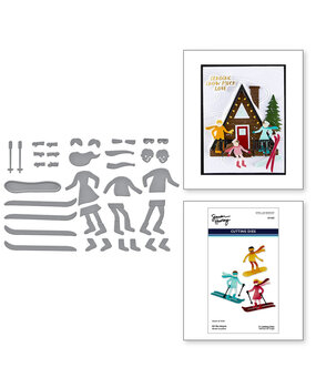 Spellbinders Ski-son's Greetings Hit the Slopes Dies (S3-563) Spellbinders Ski-son's Greetings Hit the Slopes Dies (S3-563)