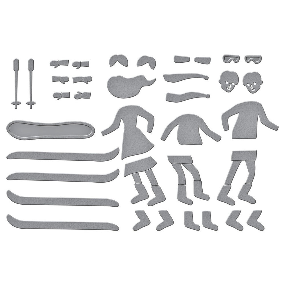 Spellbinders Ski-son's Greetings Hit the Slopes Dies (S3-563) Spellbinders Ski-son's Greetings Hit the Slopes Dies (S3-563)