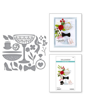 Spellbinders Happier Hour A Special Toast Dies (S5-720) Spellbinders Happier Hour A Special Toast Dies (S5-720)