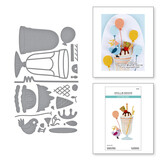 Spellbinders Happier Hour Fountain Wishes Dies (S5-725)