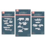 Spellbinders Happier Hour BetterPress Sentiments Bundle (BD-1005)