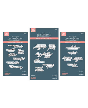Spellbinders Happier Hour BetterPress Sentiments Bundle (BD-1005) Spellbinders Happier Hour BetterPress Sentiments Bundle (BD-1005)