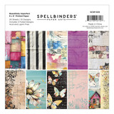 Spellbinders Beautifully Imperfect 6x6 Inch Paper Pad (SCSP-025)