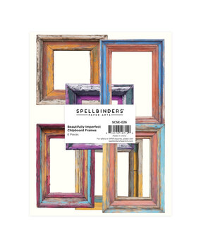 Spellbinders Beautifully Imperfect Chipboard Frames (SCSE-026) Spellbinders Beautifully Imperfect Chipboard Frames (SCSE-026)