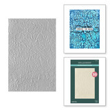 Spellbinders Beautifully Imperfect Crackle Paint 3D Embossing Folder (E3D-156)