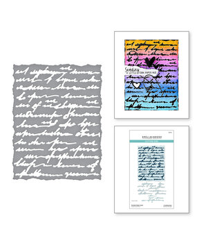 Spellbinders Beautifully Imperfect Deckled Edge Script Dies (S5-710) Spellbinders Beautifully Imperfect Deckled Edge Script Dies (S5-710)