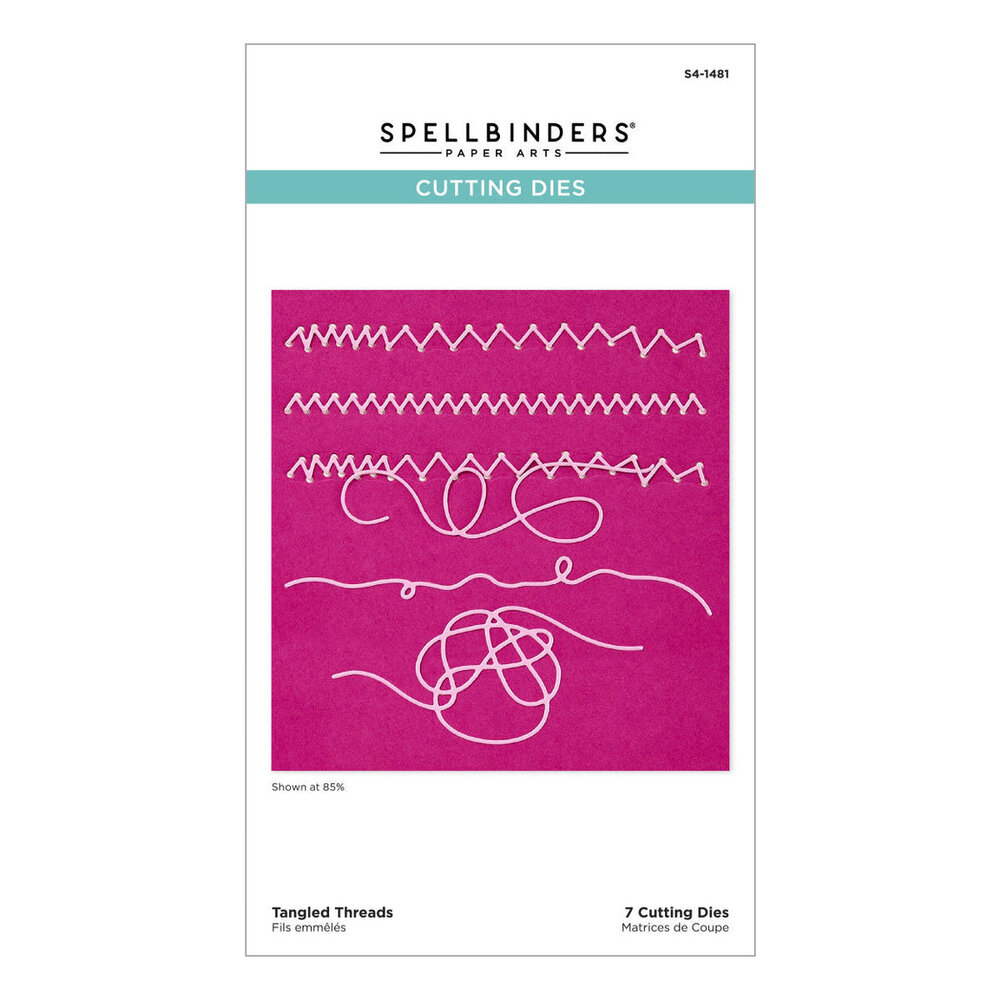 Spellbinders Beautifully Imperfect Tangled Threads Dies (S4-1481) Spellbinders Beautifully Imperfect Tangled Threads Dies (S4-1481)