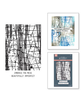 Spellbinders Beautifully Imperfect Grungy Background Press Plates (BP-324) Spellbinders Beautifully Imperfect Grungy Background Press Plates (BP-324)