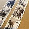 Jon Turner Illustration Fragments Fantasy Art Stamps Wahi Tape (76116) Jon Turner Illustration Fragments Fantasy Art Stamps Wahi Tape (76116)