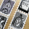 Jon Turner Illustration Spooky Stamps Art Stamps Wahi Tape (76121) Jon Turner Illustration Spooky Stamps Art Stamps Wahi Tape (76121)