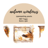 Penpaling Paula Autumn Windows PET Tape (PET015) Penpaling Paula Autumn Windows PET Tape (PET015)