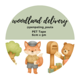 Penpaling Paula Woodland Delivery PET Tape (PET032)