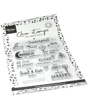 Marianne Design Clear Stamps Kaertjes en Co Sinterklaas (CS1184)