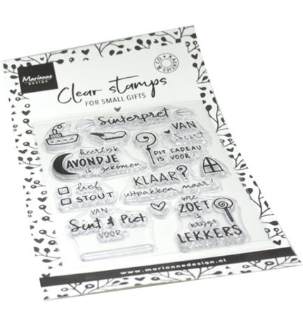 Marianne Design Clear Stamps Kaertjes en Co Sinterklaas (CS1184)