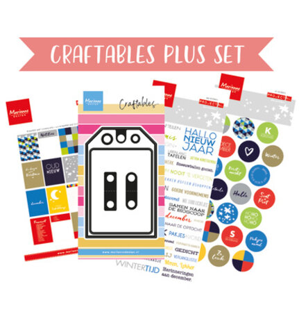 Marianne Design Craftables Plus Set (PA4219) Marianne Design Craftables Plus Set (PA4219)